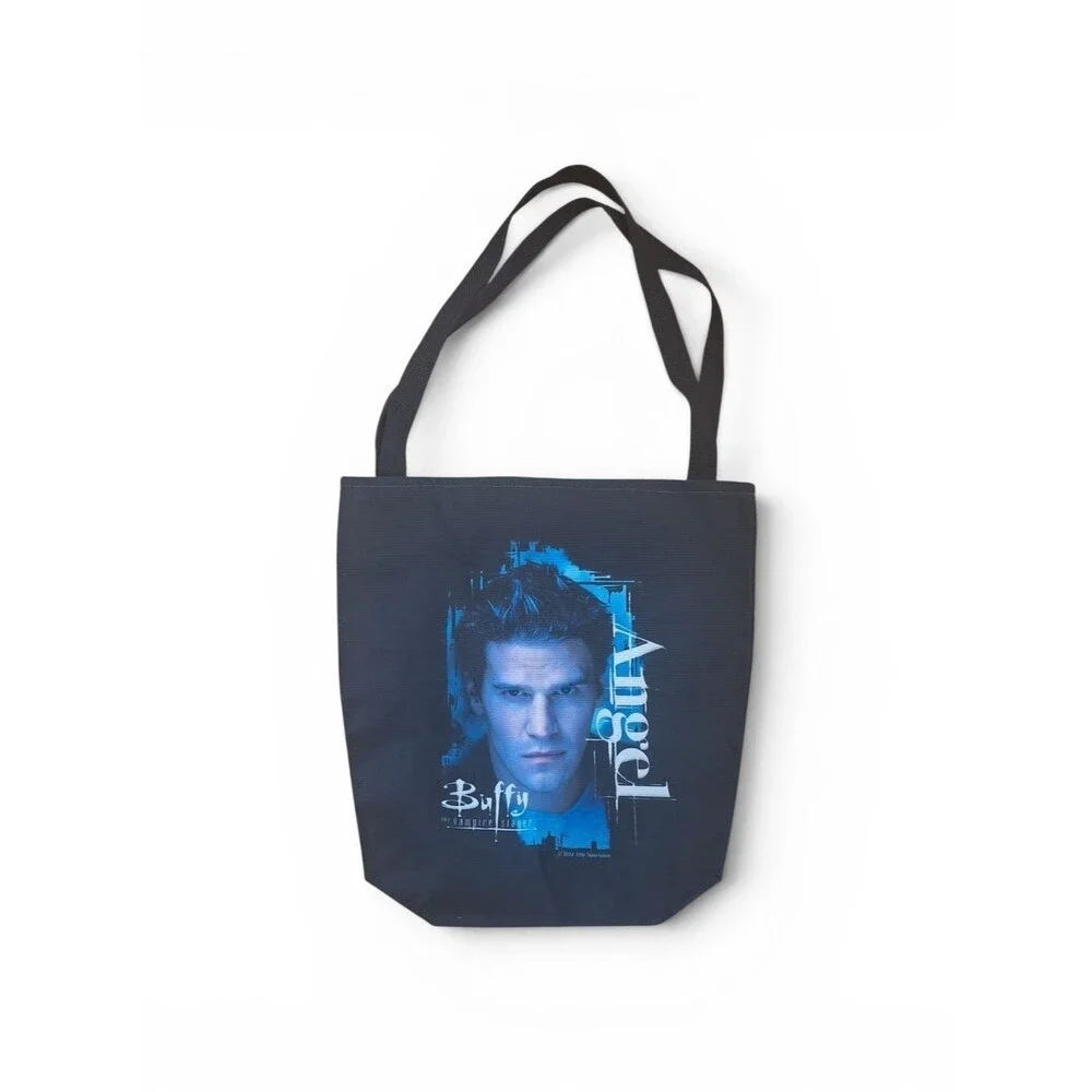 Buffy the Vampire Slayer Angel Graphic Messenger Tote Bag